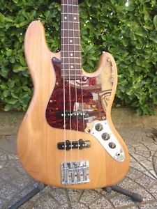♪♫ 2003 Basso Fender Jazz Bass Made in USA American Highway One Natural ♪♫