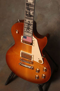 New Mint American 2017 Vintage T Flame Top Gibson USA Les Paul Guitar