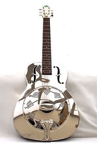Regal RC-2 Duolian Resonator Guitar Nickel-Plated Brass *FACTORY BLEMISH*