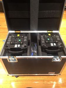 Martin Rush MH3 Beams w/ Road Cases ( x4 Lights, x2 Road Cases )