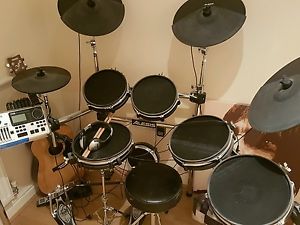 alesis dm10 electronic drum kit mesh heads iron cobra 200 double pedal and stool