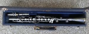Vintage Professional Silver Clarinet w/ Mother-of-Pearl Plateaus