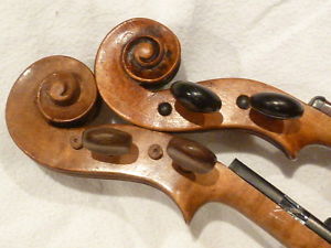 Private COLLECTION to SELL - 76: A good 2.  VIOLINS - GEIGEN  to repair !!!