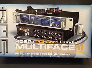RME Multiface 2 + HDSPe Pci Card Pci Express.  *Free Shipping Worldwide*