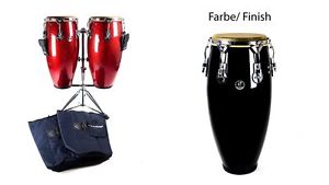 Sonor Latino Conga Set Piano Black inkl. Ständer und Taschen 45% Reduziert!!!
