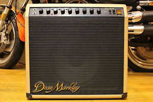 Vintage 80s Dean Markley CD30 Tube Combo Guitar Amplifier w/Foot Switch Rare!!