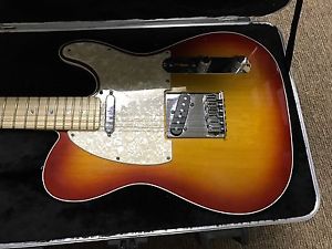 2009 Fender Deluxe Telecaster - Excellent! Cherry Sunburst American USA Plays++!