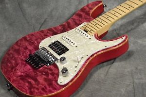ESP SNAPPER-CTM24-FR Magenta Made in Japan MIJ Used Guitar Free Shipping #g1173