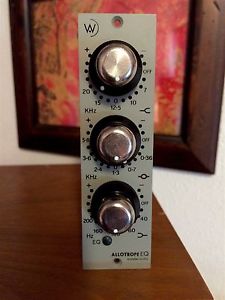 Wunder Audio ALLOTROPE EQ - 500 Series EQ - Sweet Tones