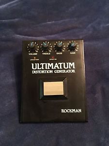 rockman ultimatum distortion generator scholz boston RARE