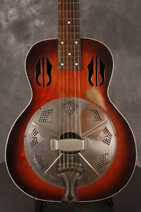 1937 National ROSITA Resonator guitar ROUND NECK