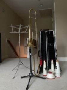 Trombone Vincent Bach Professional Bb Tenor Model 36 Stradivarius: + Accessories