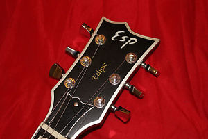 ESP Eclipse-I CTM BB (PL) EMG BKSS - Black Satin - Paul Landers E-Gitarre