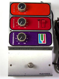 MUSITRONICS MU-TRON  PHASOR ll guitar effects pedal