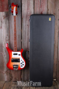 Rickenbacker 4003S FG Fire Glo 4 String Electric Bass Guitar w Hardshell Case