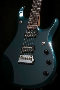 Ernie Ball Music Man JP6 John Petrucci Guitar Carbon Blue Pearl w/ hard case