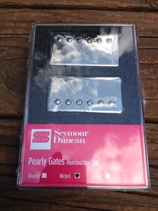 NEW Seymour Duncan Pearly Gates Bridge & Neck Pickup Set Nickel 11108-49-NC