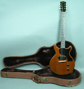 1960 Gibson Les Paul Junior Jr Original Cherry Finish Solidbody Guitar w/HSC