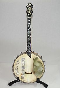Bailey 4-string Tenor Banjo ca. Late Teens/Early Twenties.