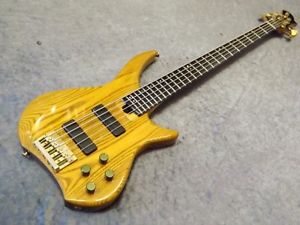 Zodiacworks PECTORAL-5 NAT w/hard case F/S Guiter Bass From JAPAN #C29
