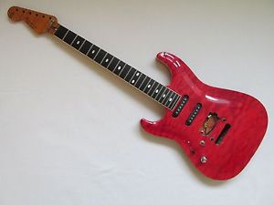 Woodworm LEFT HAND - Super Strat - HAND MADE in the UK by ROB WILLIAMS