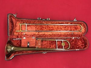 Vintage King 2B Liberty Trombone w/Original Case EXC CONDITION (FREE SHIPPING)