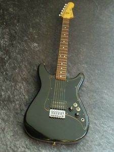 Fender USA '81 LEAD Black w/hard case F/S Guitar Bass from Japan #E1126