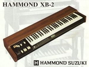 Hammond XB-2 Electronic Keyboard Organ with power cord,