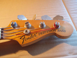 Vintage Fender precision bass
