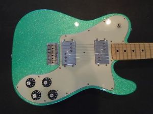 Fender FSR Sparkle Surf Green '72 Deluxe Telecaster