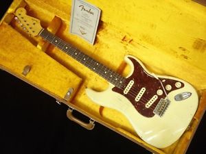 Fender Custom Shop 1960 Stratocaster Relic Olympic White w/hard case #X548
