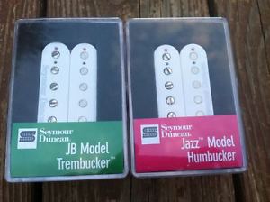 NEW Seymour Duncan TB-4 JB / Jazz Hot Rodded PICKUPS White 11103-13-W_11102-01-W
