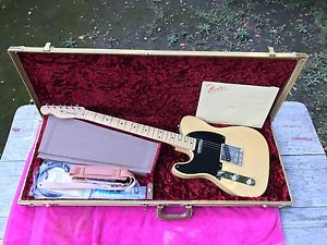 Left Handed Lefty Fender American Vintage 52 Telecaster 2012