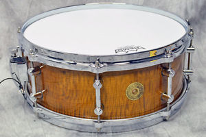 Gretsch USA Custom 125th Anniversary Snare Curly Antique Maple Lacquer Snare