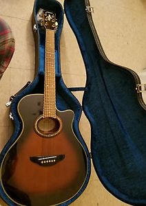 Yamaha APX-8a With hard case. Vary Rare. Acoustic Electric Guitar. 10A EQ