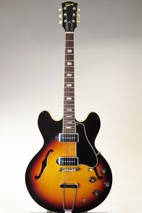 GIBSON 1967 ES-330TD Sunburst w/hard case F/S Guitar Bass from Japan #R1180