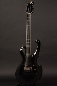 ESP/ E-SS-500 BK w/hard case Free shipping Guiter From JAPAN