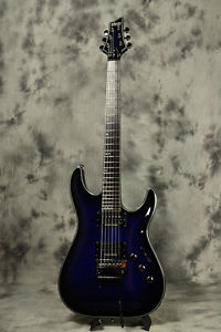 SCHECTER AD-C-1-FR-BJ-SLS/P STBB Electric Guitar w/SoftCase Used #U393