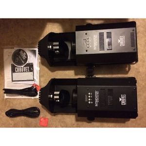 2 Chauvet Intimidator Scan 300 LED Intelligent Lights Moving Head DJ Nightclub