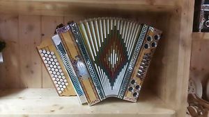 Steirische Harmonika O.R.A ADGC mit Koffer & Riemen