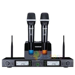 Takstar DG-K80 2.4G Digital Wireless Microphone Mic For Recording KTV Stage【UK】