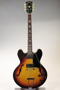 GIBSON 1968 ES-335TD Brown w/hard case F/S Guitar Bass from Japan #R1168