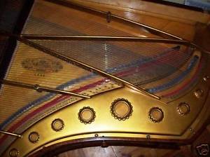 Karl Hamburger Flügel Stutzflügel Salonflügel Klavier Grand Piano Pianoforte