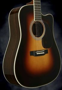 Martin guitar HD28 custom cutaway adi AE i beam sunburst acoustic