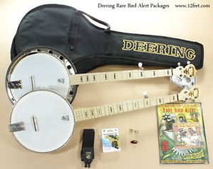Deering Goodtime 2 resonator banjo: Steve Martin Rare Bird package; free ship!