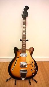 1967 Fender Coronado II Sunburst Tremolo Original Parts Original Case