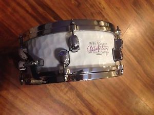 Tama Mike Portnoy Melody Master Snare 12" x 5" Dream Theater White Rare