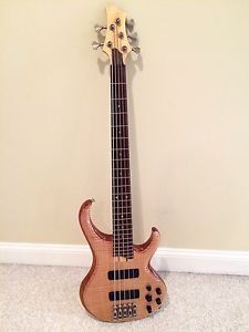 Ibanez MIJ Prestige BTB1005 BTB 5 String Bass Flame Rare Japan