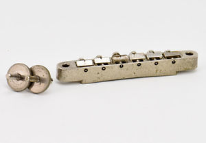 Original Vintage 1957 1958 1959 1960 Gibson Les Paul Standard Burst ABR-1 Bridge