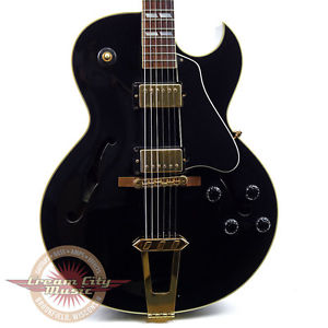 RARE VINTAGE 1988 GIBSON ES-175D ES-175 ES175 ES 175 D BLACK ELECTRIC GUITAR